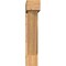 Ekena Millwork Traditional Block Smooth Bracket w/ Offset Brace, Western Red Cedar, 7 1/2"W x 34"D x 38"H BKT0806X34X38TRA05SWR - alternate 2